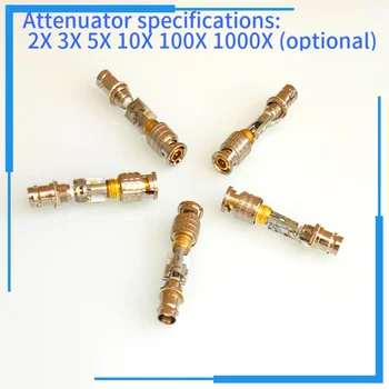  Osciloscópio acessórios DIY atenuador geral de BNC Fatt-xxx atenuando o sinal de tensão especificações opcionais