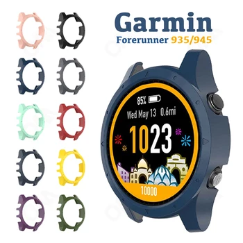  Case Capa Para Garmin Forerunner 945 / 935 Smart Watch Rígido do PC Escudo Protetor Rígido com Amortecedor Durável Acessórios