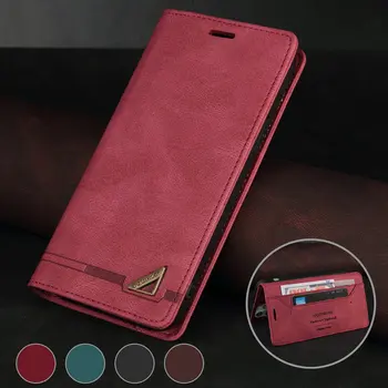  RFID Bloco Livro de Couro de Pele para Xiaomi Redmi Nota 11 Pro Plus Flip Funda Nota 11E 11 T 10 S 10C 10T 11T 10S Capa Luxo