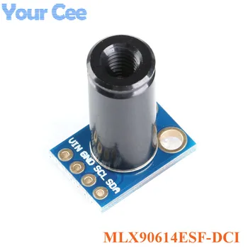  GY-906 MLX90614 MLX90614ESF-DCI Módulo Sensor GY-906-DCI de Alta Precisão Infravermelho de Temperatura Sensor de Medição IIC PWM 3.3-5V