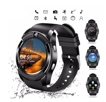  2022 Novo Relógio Inteligente Cartão De Telefone Bluetooth Sono Passo Inteligente Relógio Da Tela De Toque Multi Idioma Smart Watch