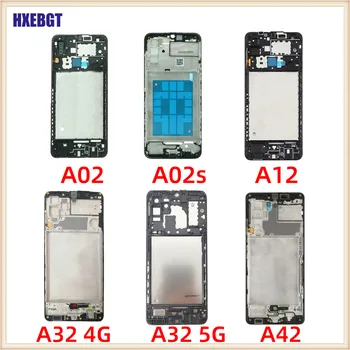  Tela do telefone da Placa do Painel de LCD Moldura do painel Para Samsung A32 A42 A02S A02 4G 5G de Habitação Médio Chassi Peças de Reparo