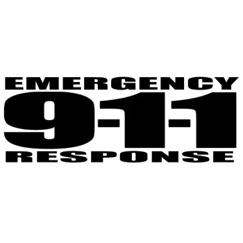  Dos Desenhos Animados Para O 911 De Resposta De Emergência Criativa Etiqueta Do Carro Do Pvc De Moda De Auto Janela Requintado Decalque A Decoração Pode Ser De Cores Personalizadas