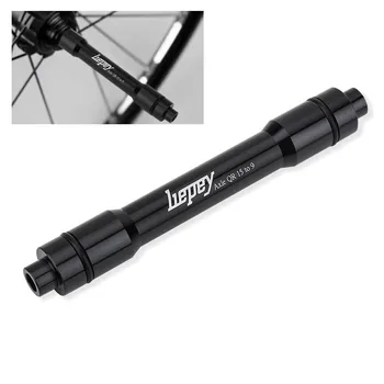  15mm Para 9mm de Bicicleta de Roda Dianteira Eixo Adaptador de MTB Bicicleta de Liberação Rápida Eixo da Roda Adaptador Conversor