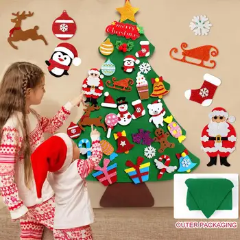  3D DIY Senti Decorações para Árvores de Natal Para a Casa de Enfeites de Natal de Presente de Natal Para as Crianças Cristmas Noel Feliz Ano Novo 2023