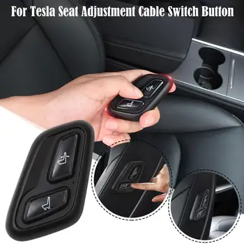  Novo Ajuste de Assento sem Fio Interruptor Botões de Tesla Modelo 3 Modelo Y 2021 2022 Acessórios de Interiores Modelo de Assento 3 Co Remoto F8O4