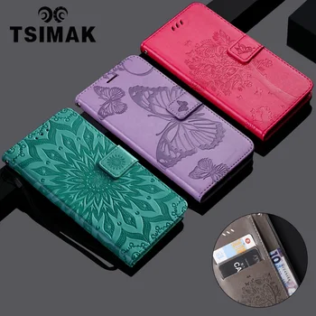  Tsimak Carteira Case Para Samsung Galaxy A3 A5 2016 A310 A510 Virar capa de Couro PU de Cartão de Bolso Capa Capa Coque