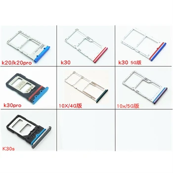  Duplo&Simples Bandeja de Cartão SIM Para Xiaomi Redmi K20 Pro K30 Titular Slot SD