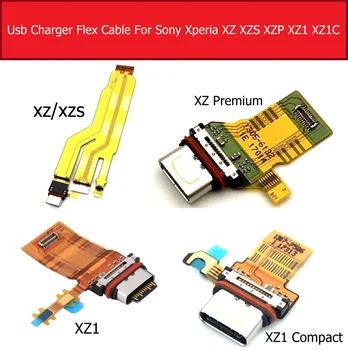  Para Sony Xperia XZ/ XZS/XZ Premium XZ1 Carregador USB Conector de Carregamento Doca Porta Flex Cabo
