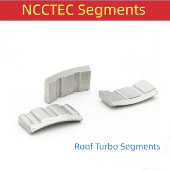  [Telhado Turbo Segmentos] do núcleo do Diamante broca Cone da parte Superior do Telhado em forma de Turbo dentes dente de ponta cabeça para perfuração de concreto armado