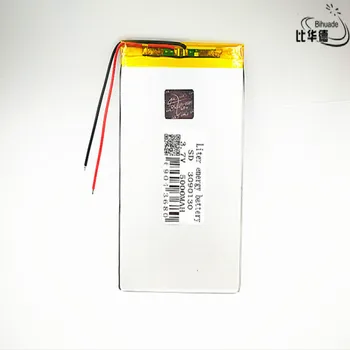  10pcs Litro de energia, bateria de Boa Qulity 3,7 V,5000mAH 3090130 de Polímero de lítio ion / Li-íon da bateria para o pc da tabuleta do BANCO,GPS,mp3,mp4
