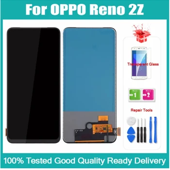  LCD para o Oppo Reno Tela LCD Touch screen Digitalizador Substituição do conjunto para Oppo Reno2 Reno2Z Reno3 Reno4 Tela com Ferramentas de