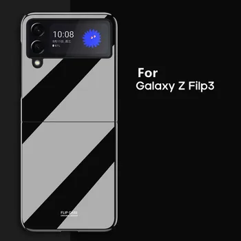  Para A Capa Samsung Galaxy Z Flip 3 Casos, À Prova De Choque Pára-Choque Traseiro Case Para Samsung Z Flip 3 Capa Para Samsung Z Flip 3 Flip3 Fundas