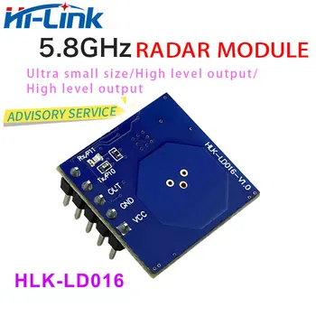  HLK-LD016 5.8 G Radar módulo para mover o objecto de detecção do Sensor módulo Baseado no FCC CE RS SRRC Frete Grátis