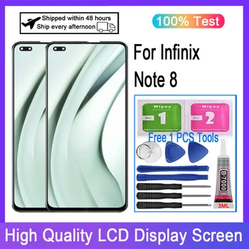  Original Para Infinix Nota 8 X692 Tela LCD Touch screen Digitalizador Substituição