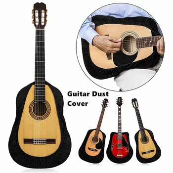  1Pc Universal à prova de Poeira Clássica Folk Guitar Cover Baixo Elétrico Protetora Instrumentos Acessórios