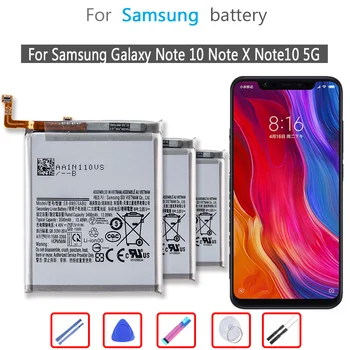  EB-BN970ABU 3500mAh Bateria Para Samsung Galaxy nota 10 Nota X Note10 observação x Note10 5G Telefone Móvel