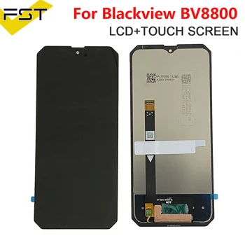  6.58 polegadas Para Blackview BV8800 Display LCD e Touch Screen Digitalizador Assembly BV8800 Substituição da Tela LCD Sensor de Peças