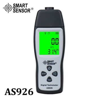  AS926 Sem contato tacômetro Medidor de Velocidade de Rotação do Velocímetro fotoelétrico Tacômetro 100~30000RPM para motor de Carro