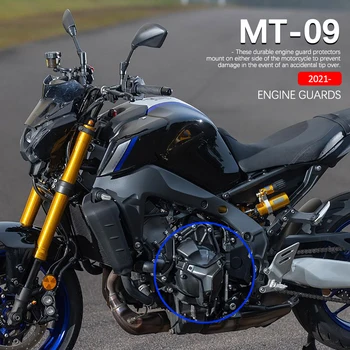  NOVOS Acessórios da Motocicleta Motor Tampa da caixa do controle Deslizante Quadro de Queda de Proteção Para a Yamaha MT-09 MT09 MT 09 mt09 Tracer 9 GT 2021