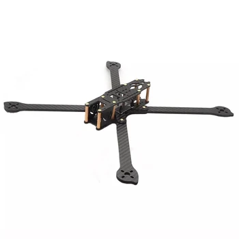  HSKRC XL5/6/7/8/9 232/283/294/360/390mm de Fibra de Carbono Queda resistente FPV Quadro de competição kit para RC Drone