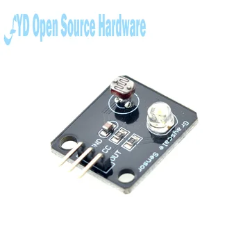  Fotossensível resistor Sensor de Luz Analógico tons de Cinza Eletrônico do Sensor a Bordo de Linha de localizador de módulo de acompanhamento Para o Arduino Kit DIY