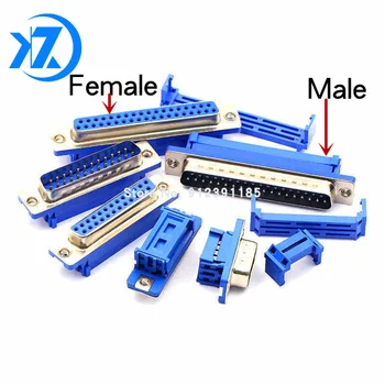  5/2PCS DB9 DB15 DB25 DB37 DIDC9/DIDC15/DIDC25/DIDC37 masculino feminino plug conector de porta serial idc frise-tipo D-SUB de ligação rs232