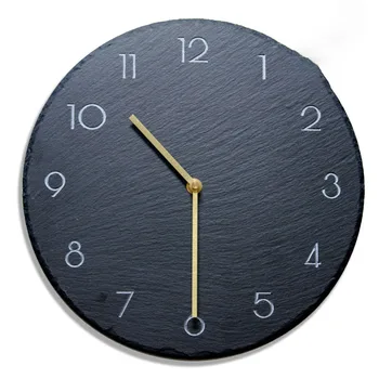  Criativa Grande Relógio de Parede Sala de Ardósia Moderno em 3d Ouro Ar de Arte Decorativo Relógio Família Silencioso Quarto Reloj Decoração SC443