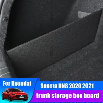  Para Hyundai Sonata DN8 2020 2021 Tronco de Armazenamento de Armazenamento de Moldura Carro Especial de Armazenamento de Caixa de