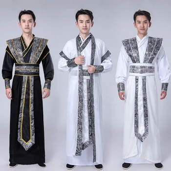  Tangsuit Dinastia Hanfu Vestido para Homens Chinês Tradicional Asiática Roupas de Dança do Traje Festival de Roupas Nacionais Antigas Cosplay