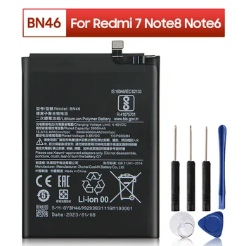  Nova Substituição da Bateria do Telefone BN46 Para Xiaomi Redmi 7 Redmi7 Redmi Nota 6 Note6 redmi nota 8 redmi nota 8T 4000mAh
