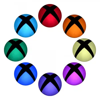  eXtremeRate 16 Pcs Logotipo Removível LED do Botão de Alimentação de Alteração de Cor do Adesivo Decalque de Peças de Reparo para Uma Consola Xbox