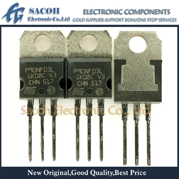  Novo Original 10PCS/Lot STP90NF03L STP90NF03 P90NF03L P90NF03 90NF03 90N03 A-220 90A 30V Power Transistor MOSFET