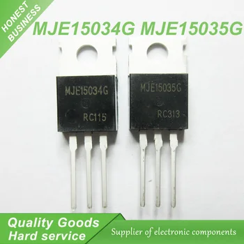  10pcs MJE15034G MJE15035G MJE15034 MJE15035 A-220 amplificador de áudio tubo novo original