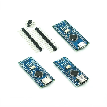  CH340G FT232RL MINI USB Nano V3.0 ATmega328P 5V 16M Micro-controlador da placa do PWB da Placa de Desenvolvimento para arduino