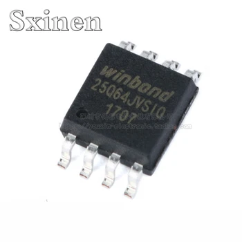  10PCS ,SMD W25Q64JVSSIQ SOIC-8 64Mbit SPI FLASH Chip de Memória