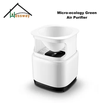  de ozônio, purificador de ar do ambiente de trabalho Micro-ecologia Verde purificador de ar para o filtro hepa