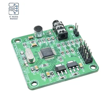  VS1053 Módulo de Áudio MP3 Player Módulo de Desenvolvimento de Bordo a bordo de Gravação SPI OGG Codificação de Gravação do Sinal de Controlo de Filtro DC 5V