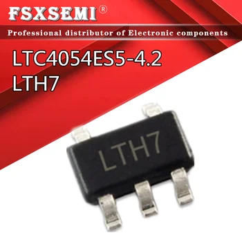  10pcs LTC4054 LTC4054ES5-4.2 LTH7 4054 SOT23-5 bateria de Li-ion Carregador de Bateria IC
