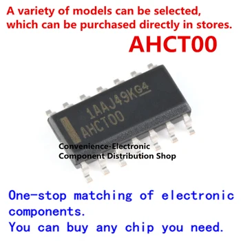  5PCS/PACK AHCT00 SMD SOP 74AHCT00D Patch SN74AHCT00DR SOIC-14 positiva porta NAND quad 2-entrada de chip de lógica