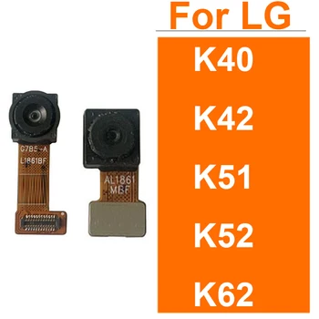  Pequena Dianteira e Traseira Câmera Grande Para LG K40 K42 K51 K52 K62 Câmera Traseira da Câmera Principal Flex Cabo de Fita Frente Virada para Câmera de Peças