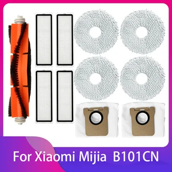  Para Xiaomi Mijia B101CN Robô Limpador do Rolo Principal do Lado do Pincel Mop Pano de Filtro Hepa Saco de Pó de Reposição de Peça do Kit de Acessórios