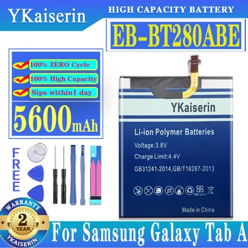  YKaiserin Para SAMSUNG Bateria do Tablet EB-BT280ABE Para Samsung GALAXY Tab de Uma 7.0 T280 T285 SM-T280-Bateria de Substituição de 5600mAh