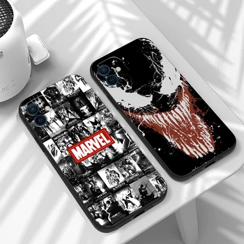  EUA Marvel Comics Funda Telefone de Caso Para o iPhone 11 13 12 Pro Max 12 13 Mini X XR XS MAX SE de 2020 7 8 6s Plus Celular Shell
