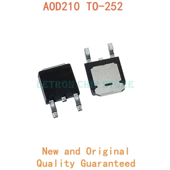  10pcs AOD210 A-252 D210 TO252 MOSFET N-CH 30 70A original e novo IC