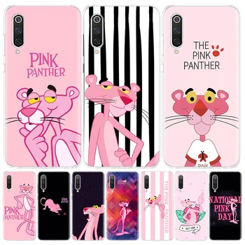  Pantera cor de rosa desenho animado de Silício Chamada Caso De Telefone Xiaomi Redmi Nota 10 Pro 11 9 10 8 9 11 11T 8T 7 9A 9C 9T 7A 8A Tampa Coque