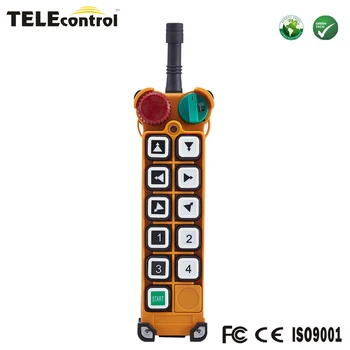  Telecontrol Telecrane Compatível + 10 canais de duas etapas botões F24-10D o sistema de controle remoto emissores transmissor, Controlador de
