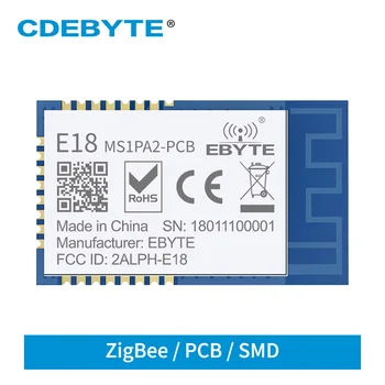  10PCS Módulo Zigbee CC2530 sem Fios de 2,4 GHz Transceptor E18-MS1PA2-PCB PA IoT Transmissor e Receptor de Rádio IoT Smart Home DIY