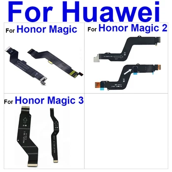  Placa principal Conector do cabo do Cabo flexível Para o Huawei Honor Magic Magic 2 Magic 3 placa-Mãe com Microfone Para Honra Magia Peças de Reparo