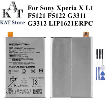  Telefone móvel Bateria Para Sony Xperia X L1 F5121 F5122 G3311 G3312 2620mAh LIP1621ERPC Substituição de Peças de Reposição